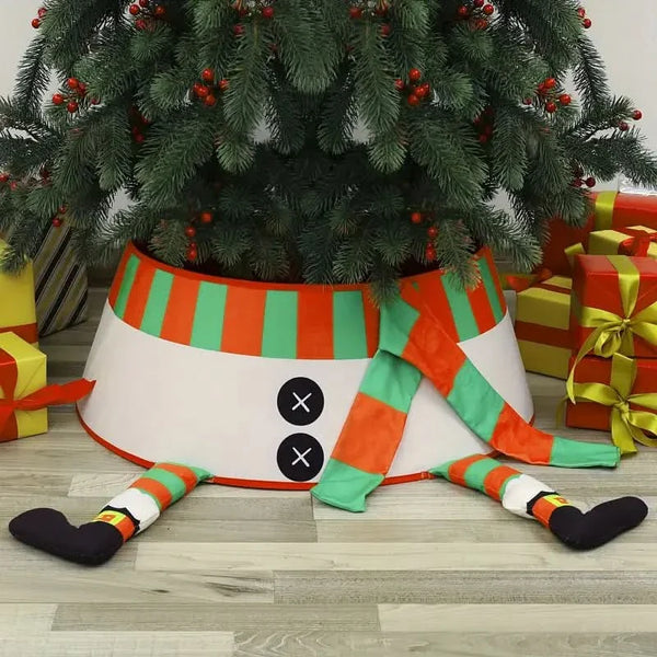 Patterned Christmas Tree Skirt – 60×40×20 cm