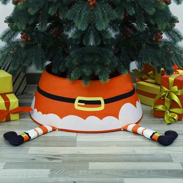 Patterned Christmas Tree Skirt – 60×40×20 cm
