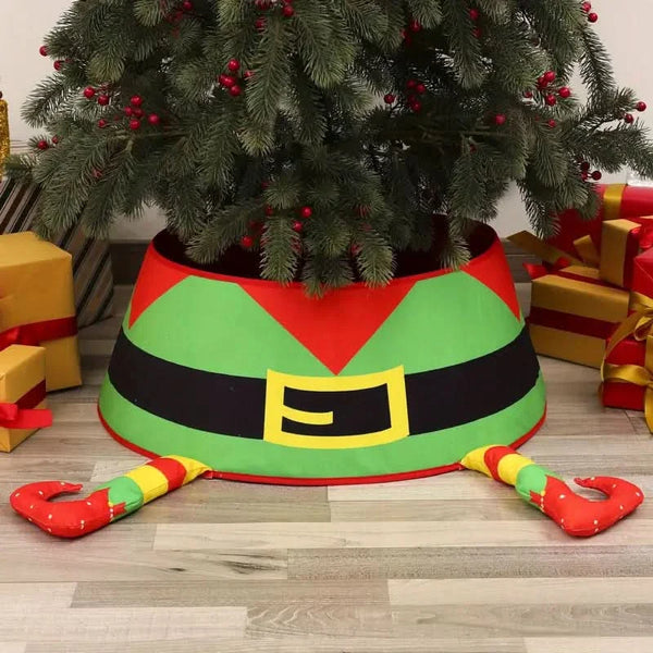 Patterned Christmas Tree Skirt – 60×40×20 cm