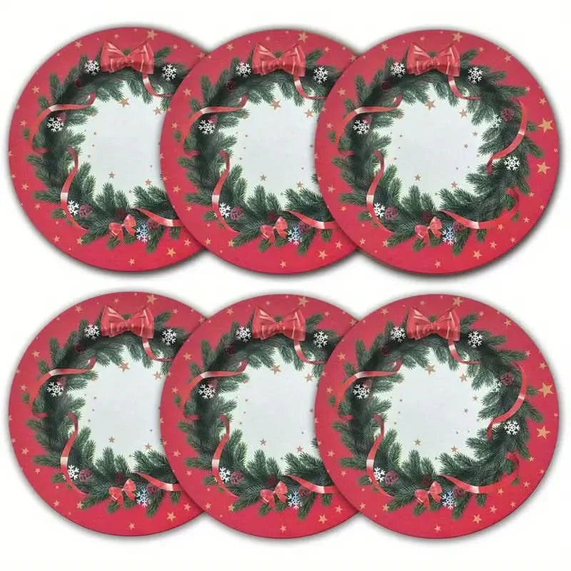 6-Piece Christmas Dinnerware Set