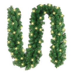 Christmas Garland with LED Lights