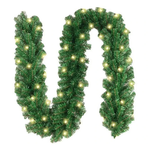 Christmas Garland with LED Lights