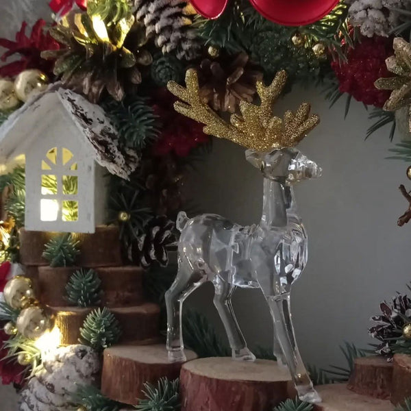 Luxury Christmas Wreath with LED – 55 cm