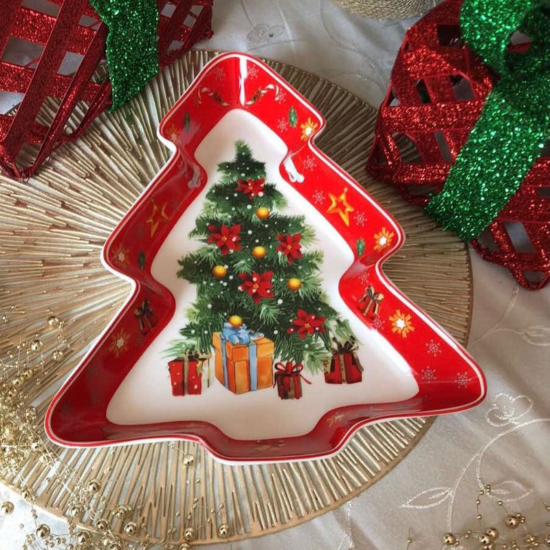Premium Christmas Dinnerware Set – 27 Pieces
