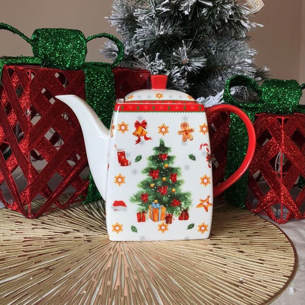 Premium Christmas Dinnerware Set – 27 Pieces