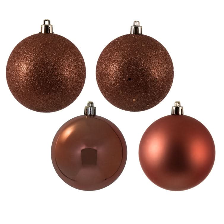 Christmas Ball Ornament Kit - 50 Pieces for Holiday Decoration