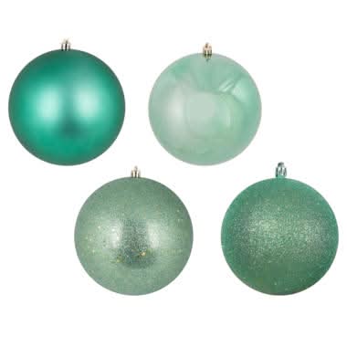 Christmas Ball Ornament Kit - 50 Pieces for Holiday Decoration