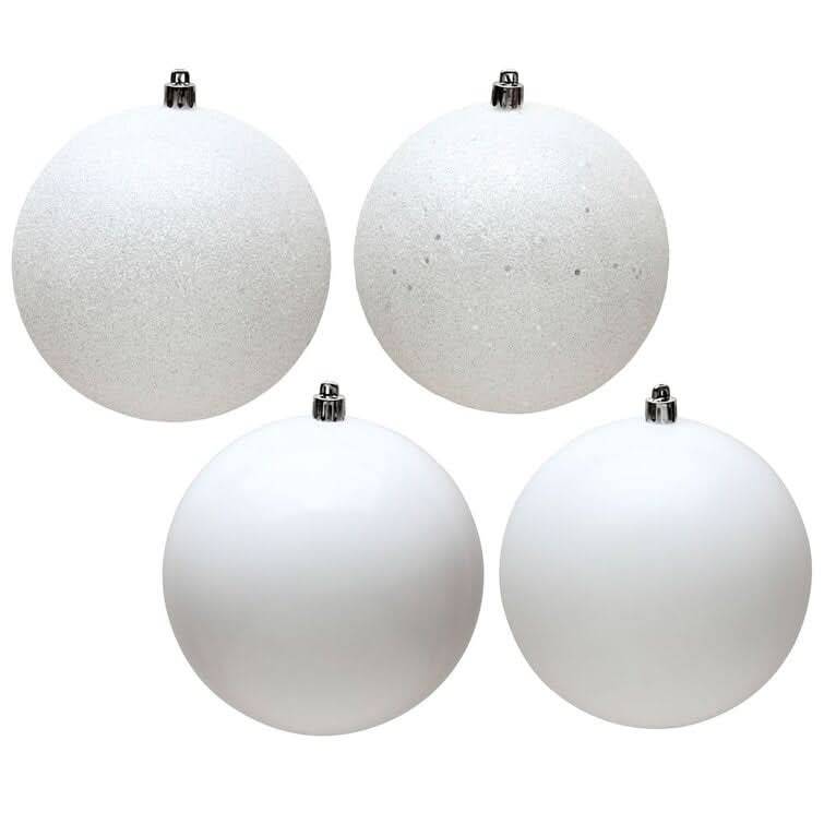 Christmas Ball Ornament Kit - 50 Pieces for Holiday Decoration
