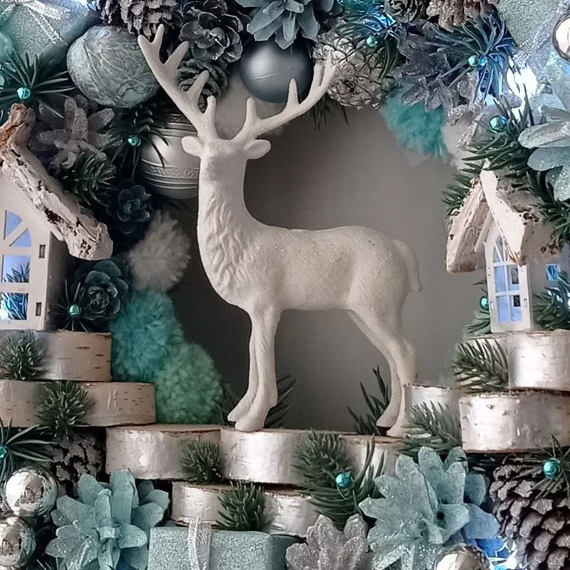 Luxury Christmas Wreath with LED – 55 cm
