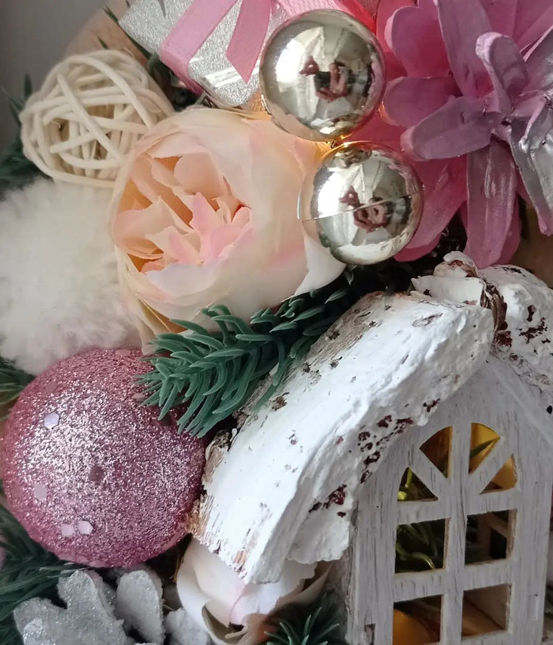 Luxury Christmas Wreath with LED – 55 cm