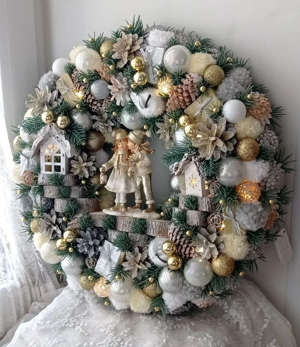 Luxury Christmas Wreath – 65 cm