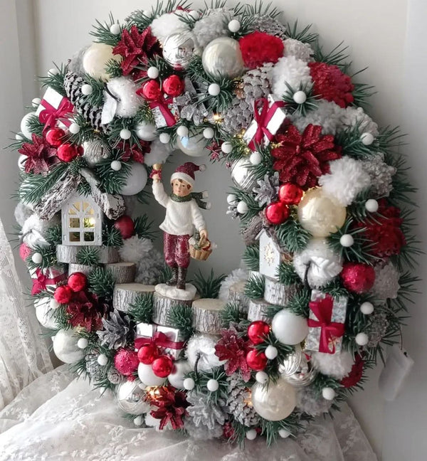 Luxury Christmas Wreath – 65 cm