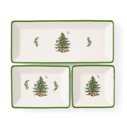 Christmas Themed Tray Set – 3 Pieces
