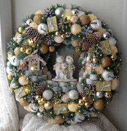 Luxury Christmas Wreath – 65 cm