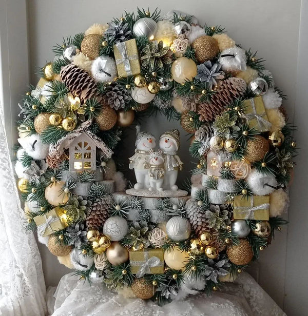 Luxury Christmas Wreath – 65 cm