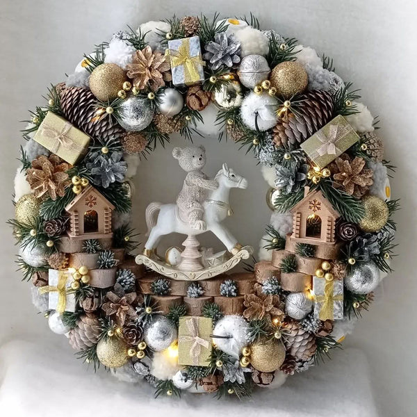 Luxury Christmas Wreath – 65 cm