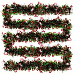 Artificial Christmas Garland with Decorations