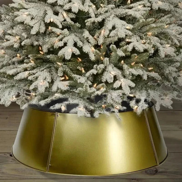 Metal Base Christmas Tree Skirt – 60×42 cm