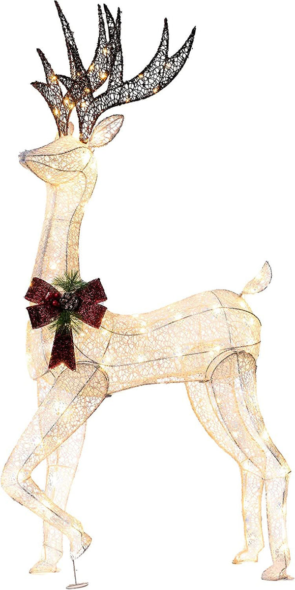 Illuminated Reindeer with LED – 1.52m Height