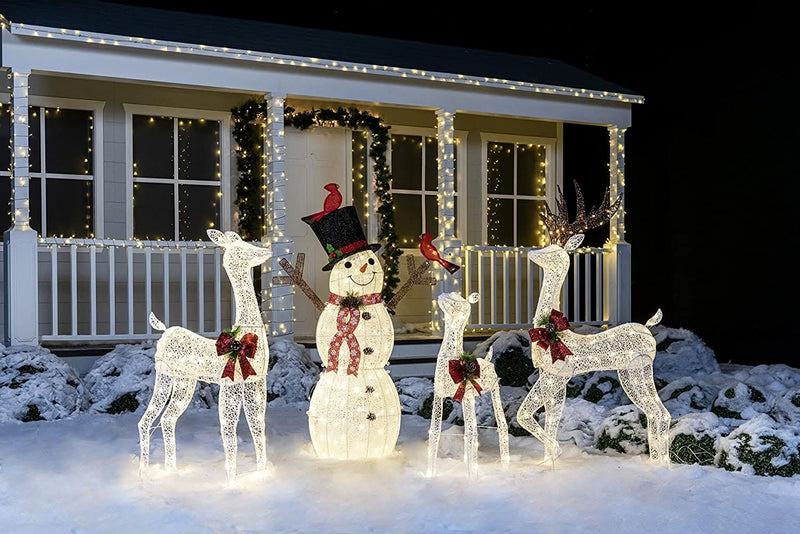 Illuminated Reindeer with LED – 1.52m Height