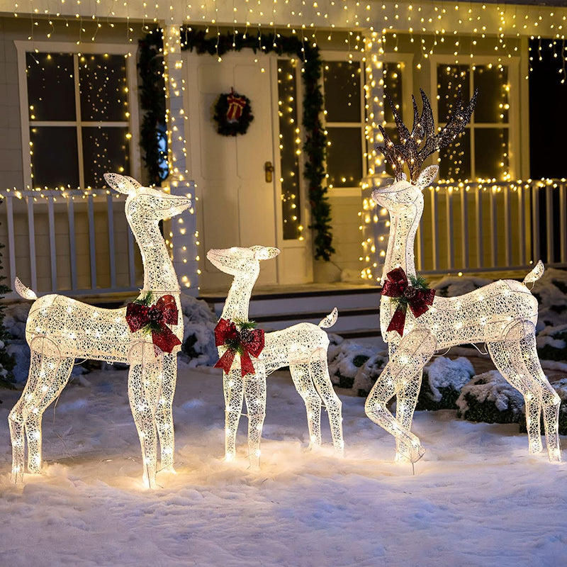 Illuminated Reindeer with LED – 1.52m Height