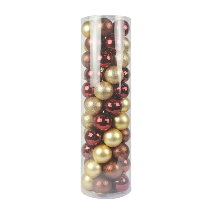 55-Piece Christmas Balls Decoration Kit