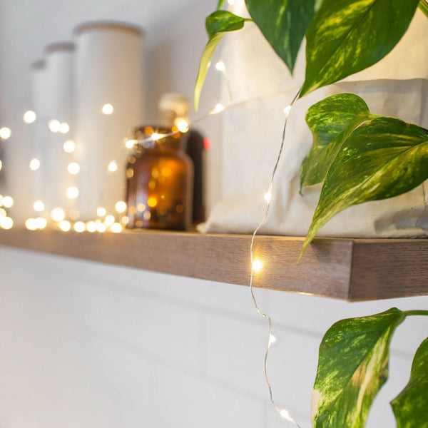 100 Warm White Micro LED Fairy Lights ✨🎄
