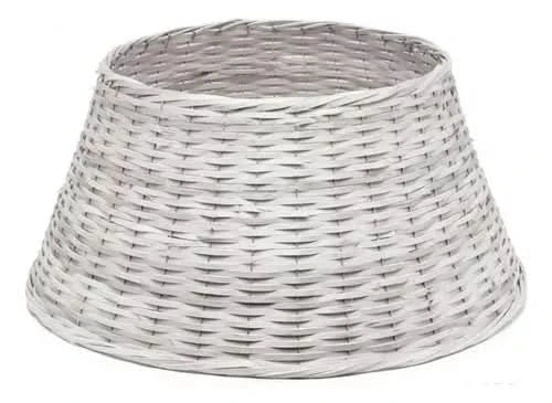 Rigid Gray Fiber Christmas Tree Skirt – 45×70 cm