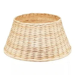 Rigid Natural Fiber Christmas Tree Skirt – 22×45×45 cm
