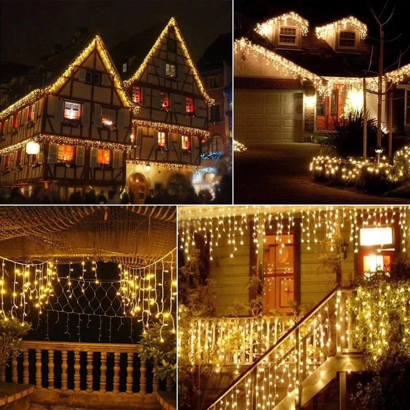 Christmas LED Curtain Lights – Charm and Magic for Your Home ✨🎄