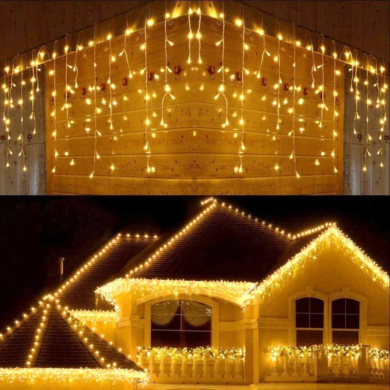 Christmas LED Curtain Lights – Charm and Magic for Your Home ✨🎄