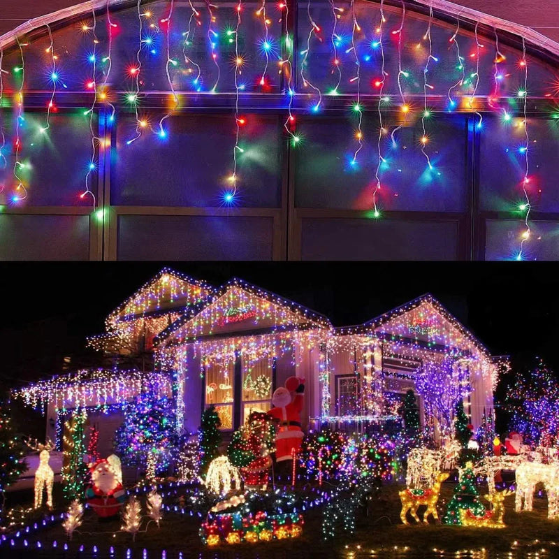 Christmas LED Curtain Lights – Charm and Magic for Your Home ✨🎄