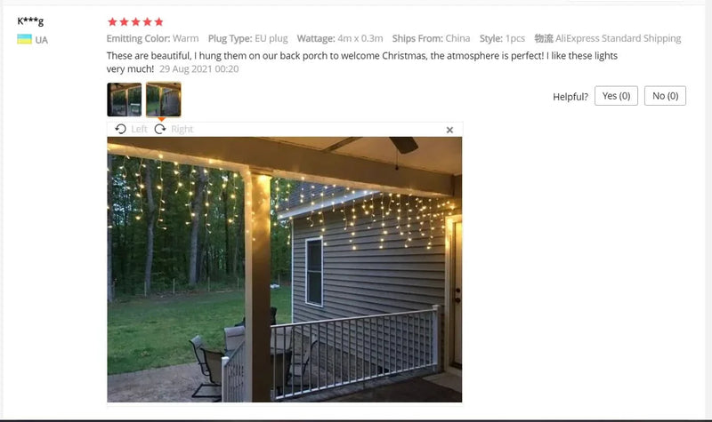 Christmas LED Curtain Lights – Charm and Magic for Your Home ✨🎄