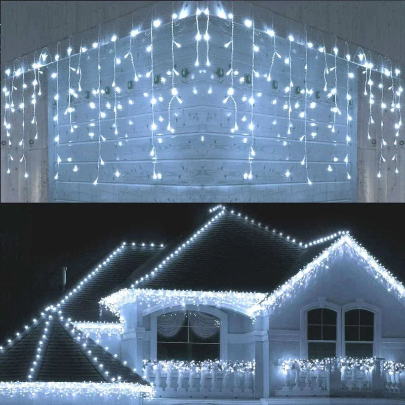 Christmas LED Curtain Lights – Charm and Magic for Your Home ✨🎄