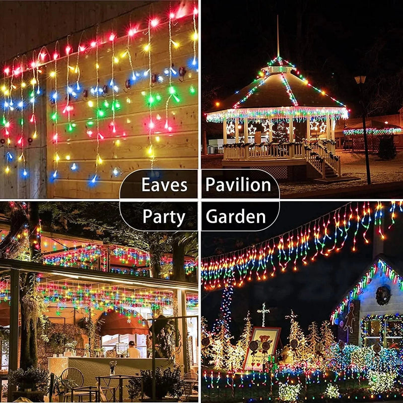 Christmas LED Curtain Lights – Charm and Magic for Your Home ✨🎄