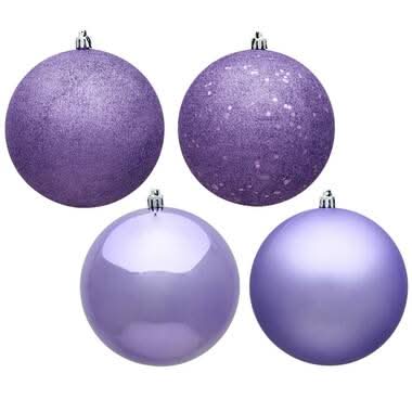 Christmas Ball Ornament Kit - 50 Pieces for Holiday Decoration