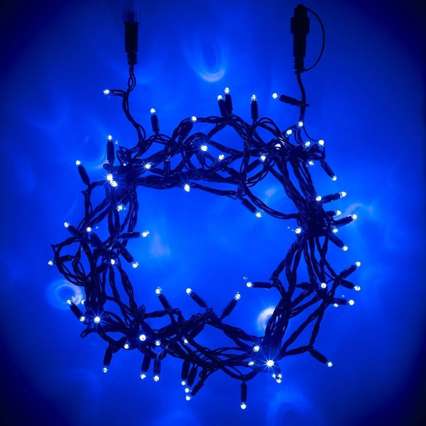 200 Blue LED Christmas Lights 🎄✨