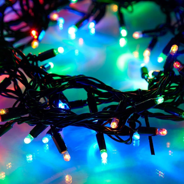 100 Multicolor Lights ✨🎄