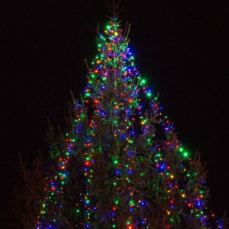 100 Multicolor Lights ✨🎄