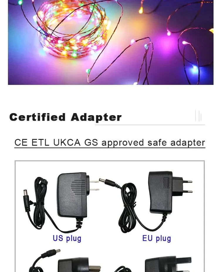 Waterproof Christmas Fairy Lights – Charm and Magic
