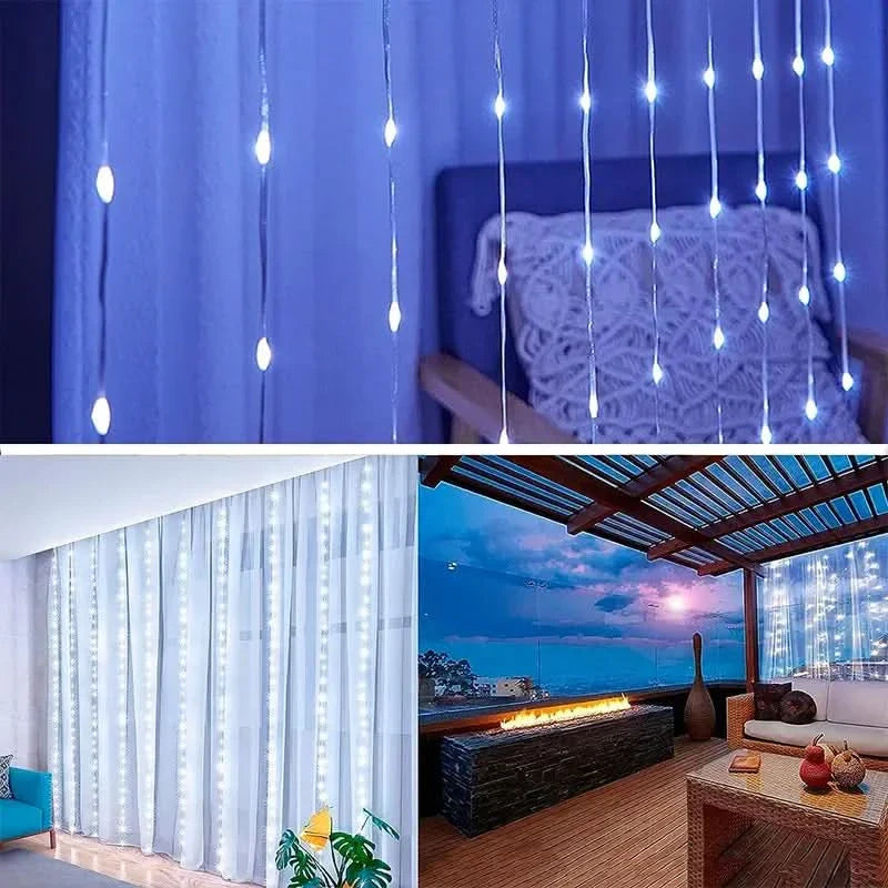Christmas LED Curtain Lights – Magic and Charm in Your Home ✨🎄