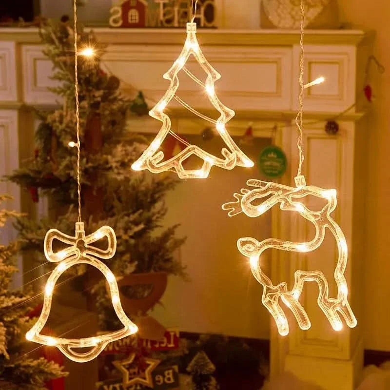 Christmas LED Curtain Lights – Charm and Magic in Your Home ✨🎄