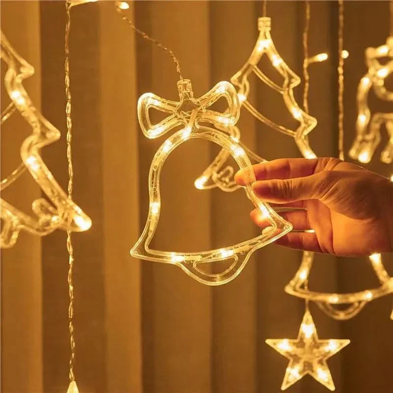 Christmas LED Curtain Lights – Charm and Magic in Your Home ✨🎄
