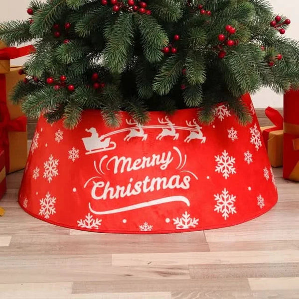 Patterned Christmas Tree Skirt – 45×70 cm