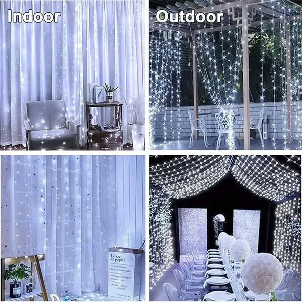 Christmas LED Curtain Lights – Magic and Charm in Your Home ✨🎄