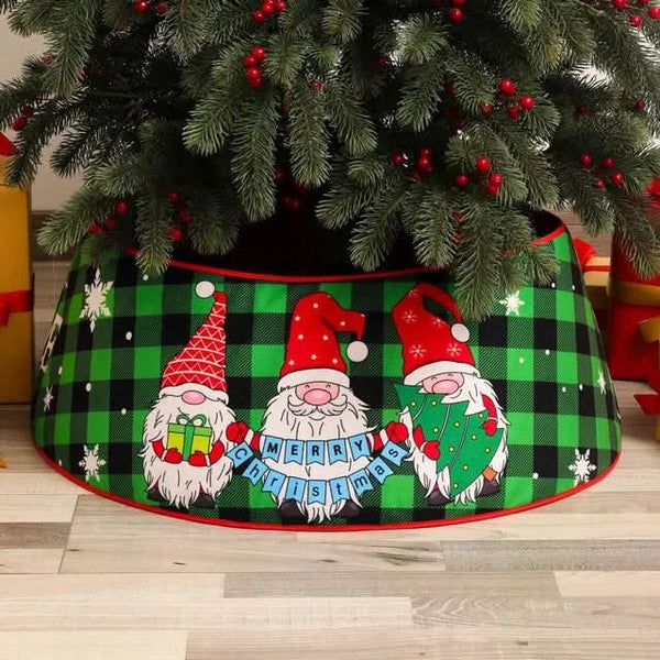 Patterned Christmas Tree Skirt – 45×70 cm
