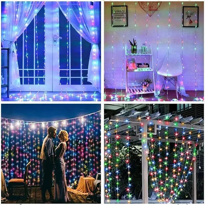 Christmas LED Curtain Lights – Magic and Charm in Your Home ✨🎄