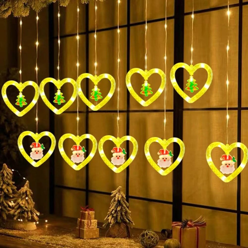 Christmas LED Curtain Lights for Decoration – Festive and Enchanting Glow ✨🎄