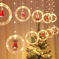Christmas LED Curtain Lights for Decoration – Festive and Enchanting Glow ✨🎄