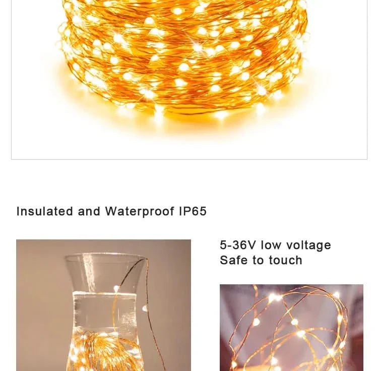 Waterproof Christmas Fairy Lights – Charm and Magic